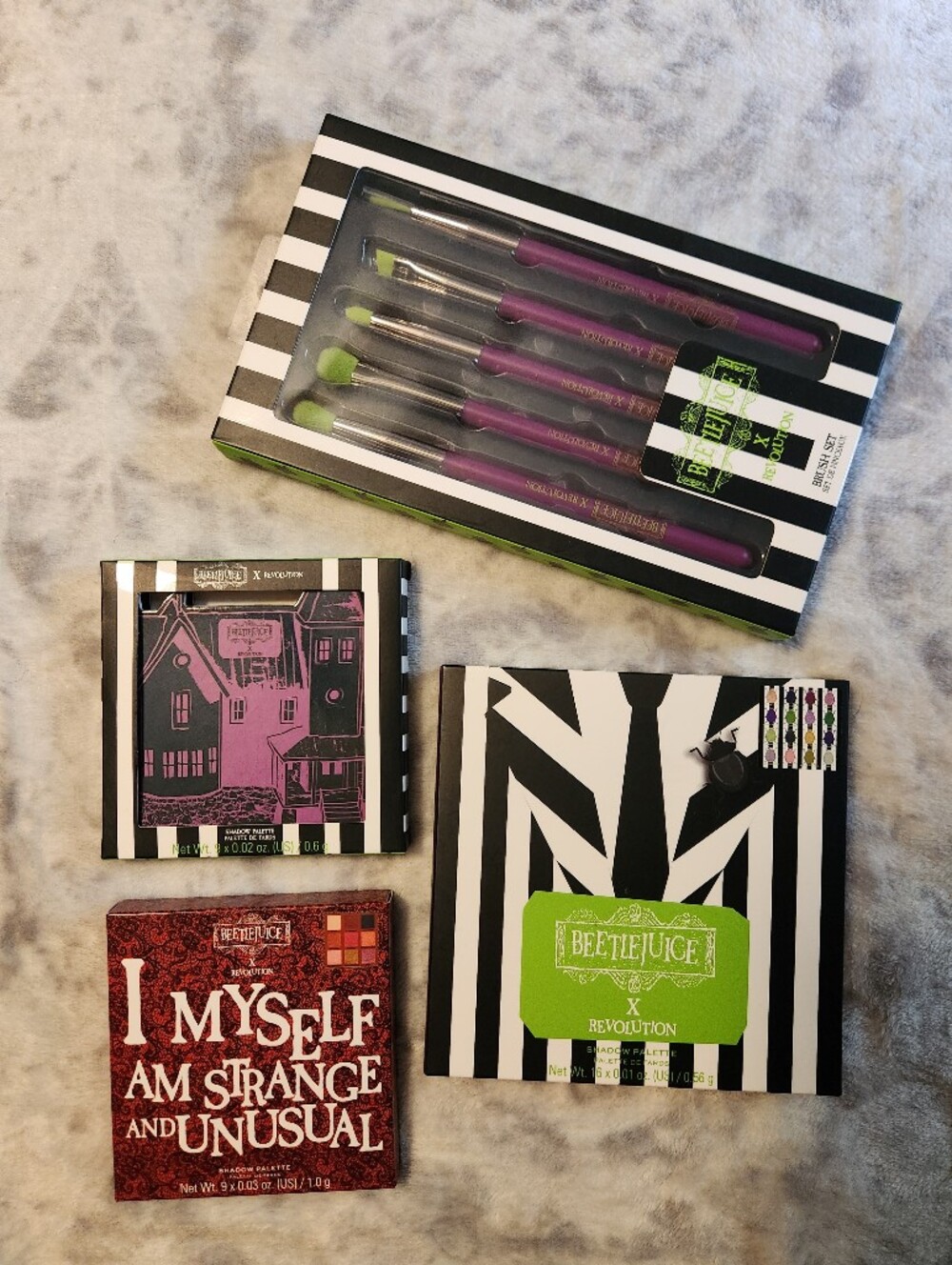 Revolution X Beetlejuice Makeup Collection